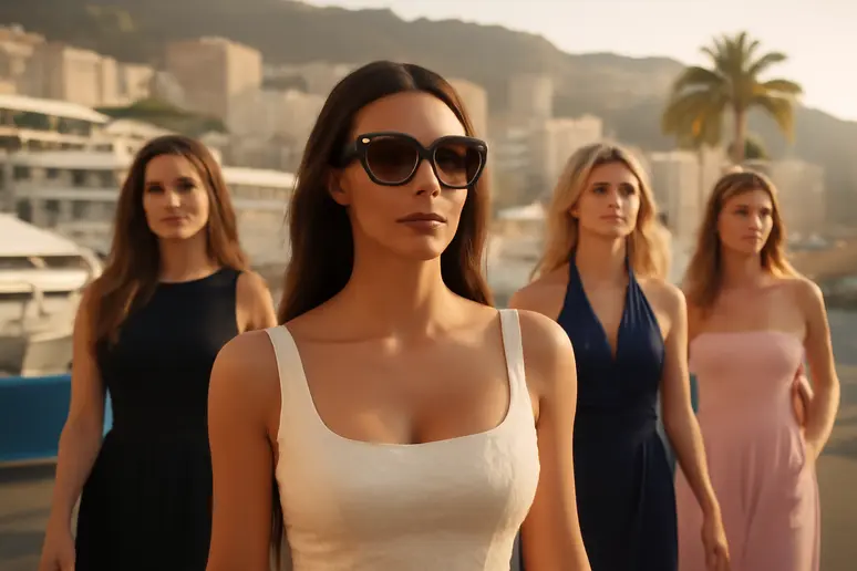Kim K. สร้างเทรนด์ WAGs! สไตล์ร้อนฉ่า Monaco GP
