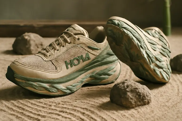 HOKA x BEAMS Bondi 7: รองเท้าวิ่งแรงบันดาลใจเซนญี่ปุ่น